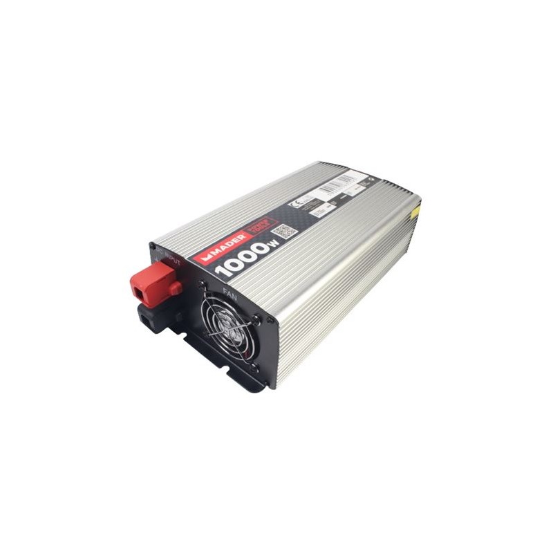 INVERSOR DE CORRIENTE 1000W. 12V. MADER