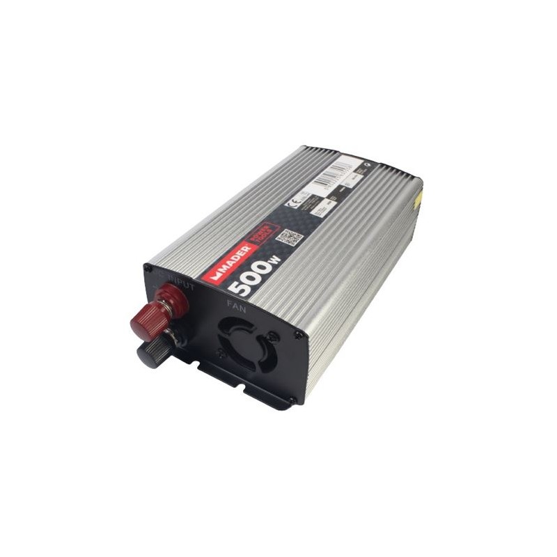 INVERSOR DE CORRIENTE 500W. 12V. MADER