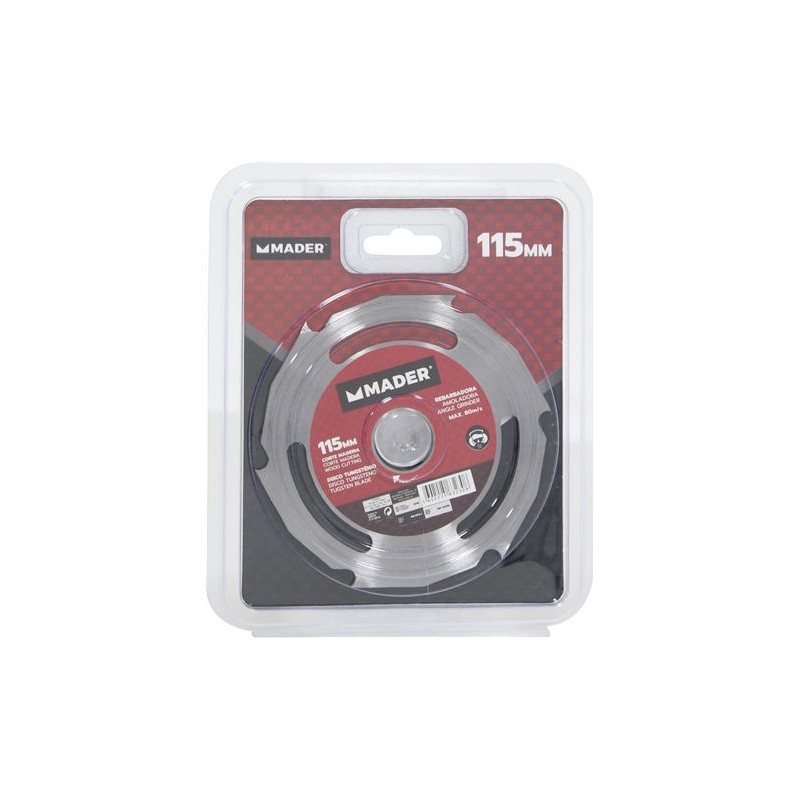 DISCO CORTE MADERA PARA RADIAL115MM...