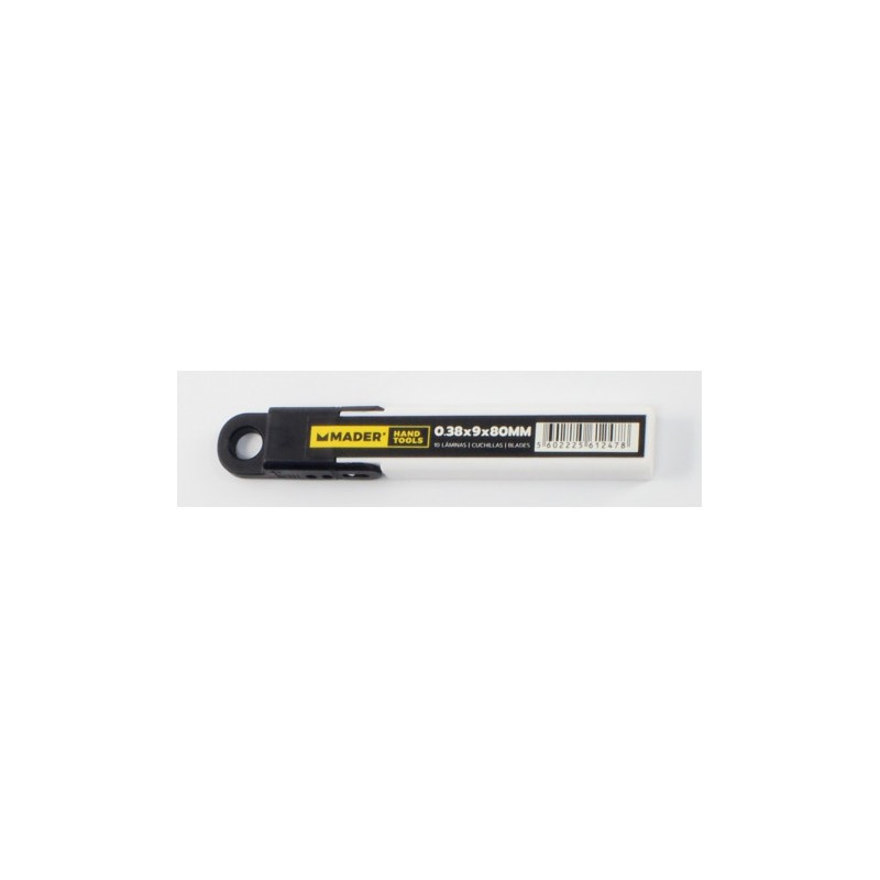 REPUESTOS 10PCS CUTTER 9mm MADER