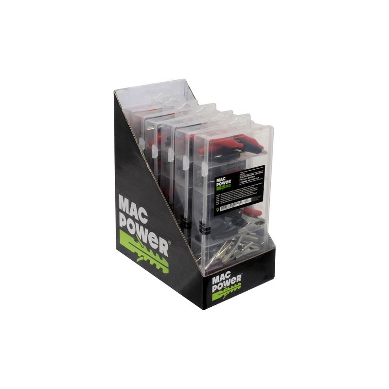 JUEGO 28 PCS PINZAS PARA BATERIAS MAC...