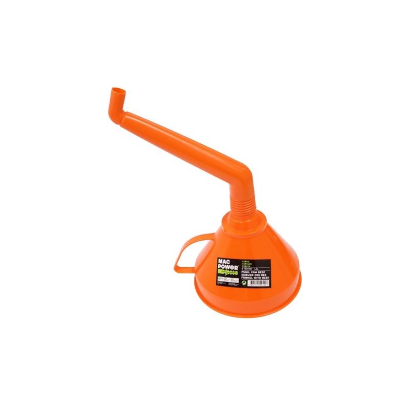 EMBUDO PLASTICO CURVADO, 160mm. MAC...