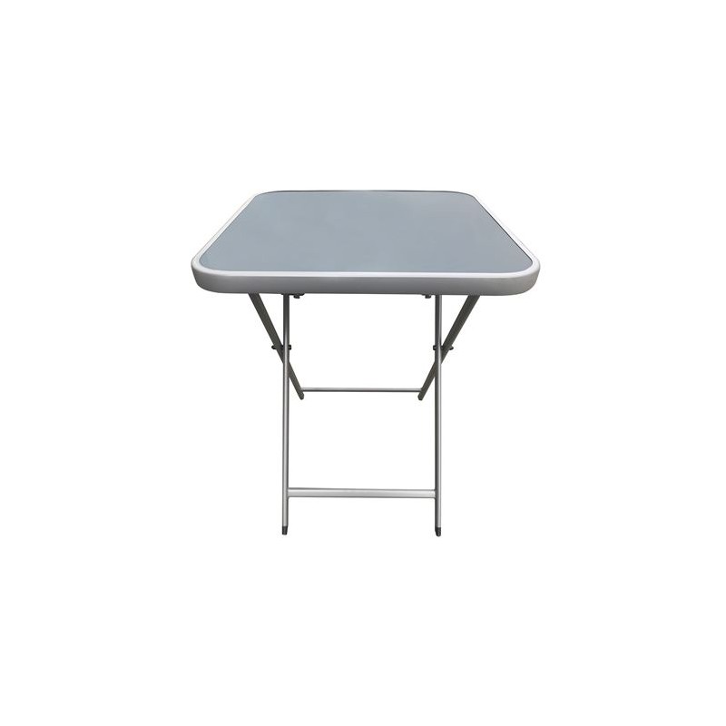 MESA PLEGABLE CUADRADA GRIS OSCURO...
