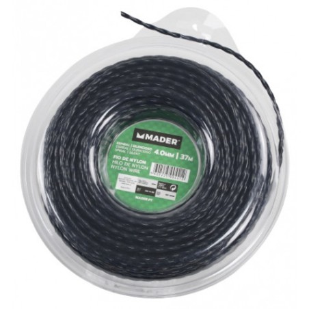 NYLON CORTE REDONDO DESBROZADORA 4.0mmX37mts. MADER