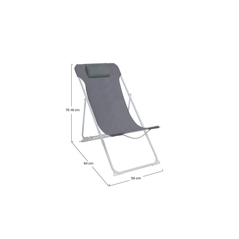SILLA / TUMBONA PLEGABLE 3 POSICIONES...