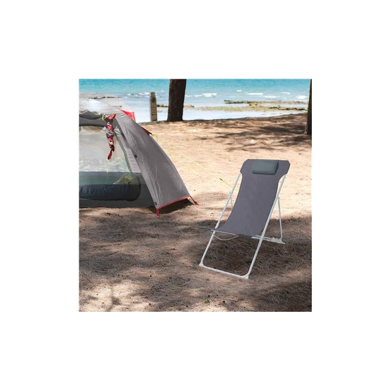 SILLA / TUMBONA PLEGABLE 3 POSICIONES...