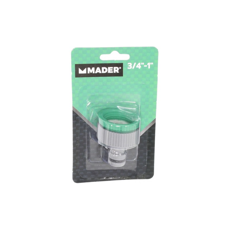 CONECTOR PARA GRIFO HEMBRA 3/4-1" MADER