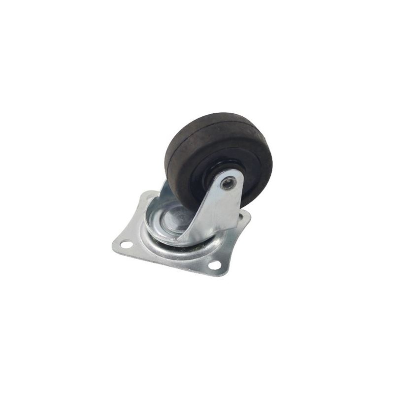 RUEDA GOMA GIRATORIA 50MM, 35KG SAURIUM