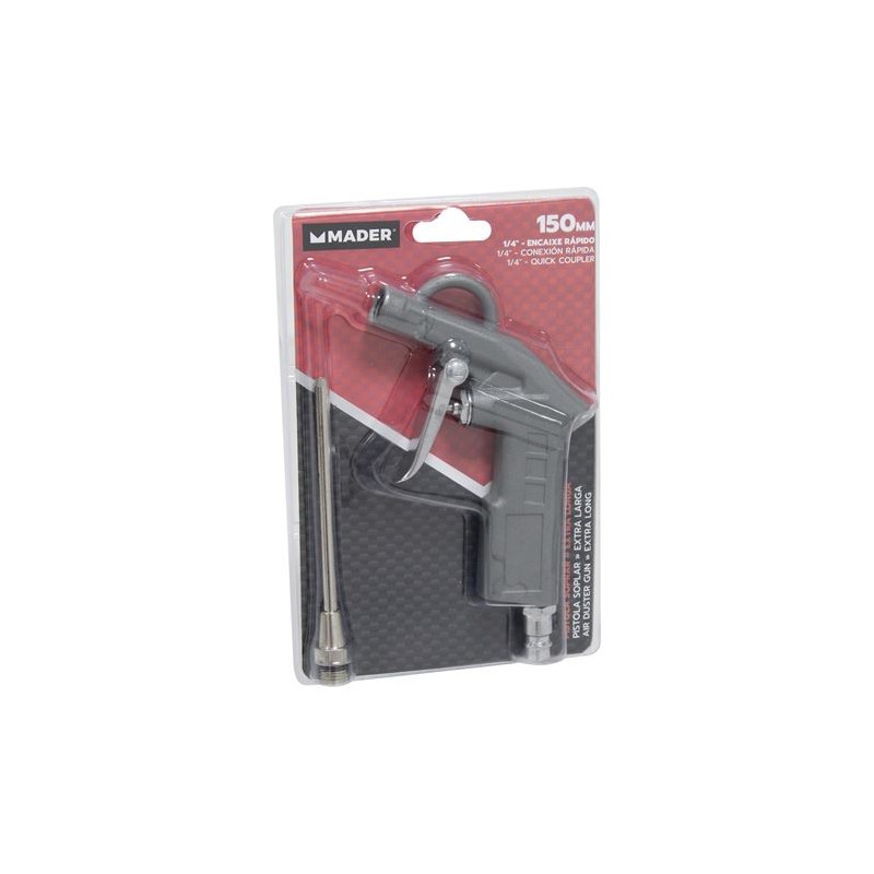 PISTOLA DE SOPLAR CAÑO LARGO MADER