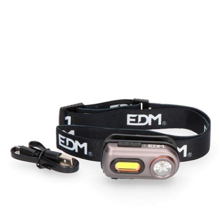 LINTERNA DE CABEZA LED 400 LUMENS RECARGABLE