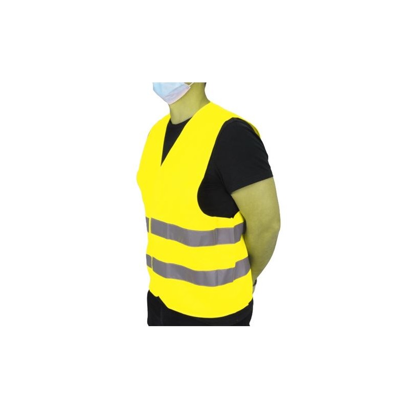 CHALECO REFLECTANTE COLOR AMARILLO MADER