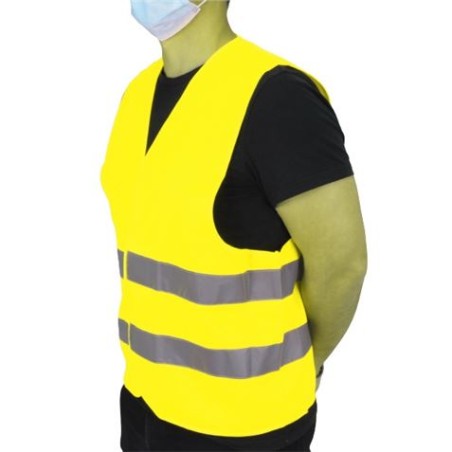 CHALECO REFLECTANTE COLOR AMARILLO MADER