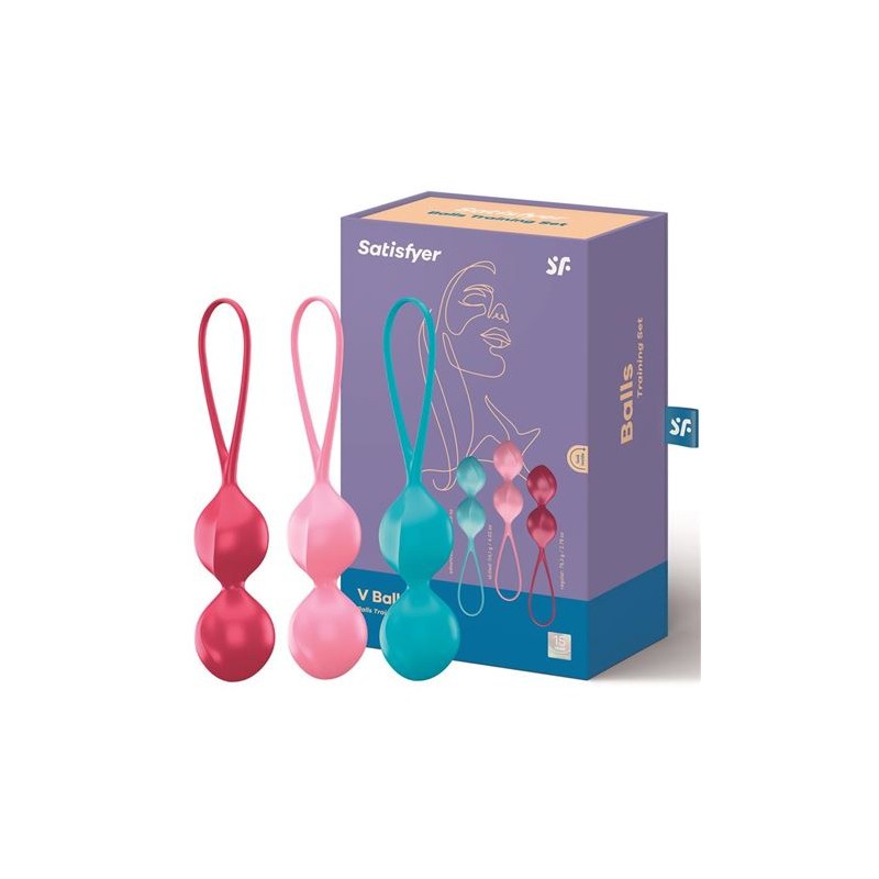 PACK 3 BOLAS BEN-WA V-BALLS SILICONA...