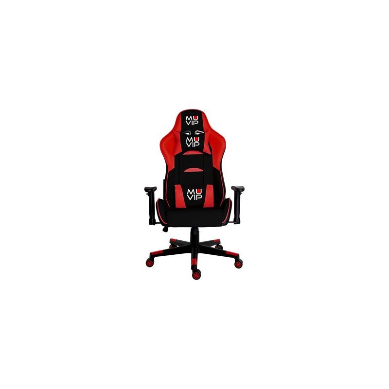 SILLA GAMING PRO400 NEGRO/ROJO MUVIP