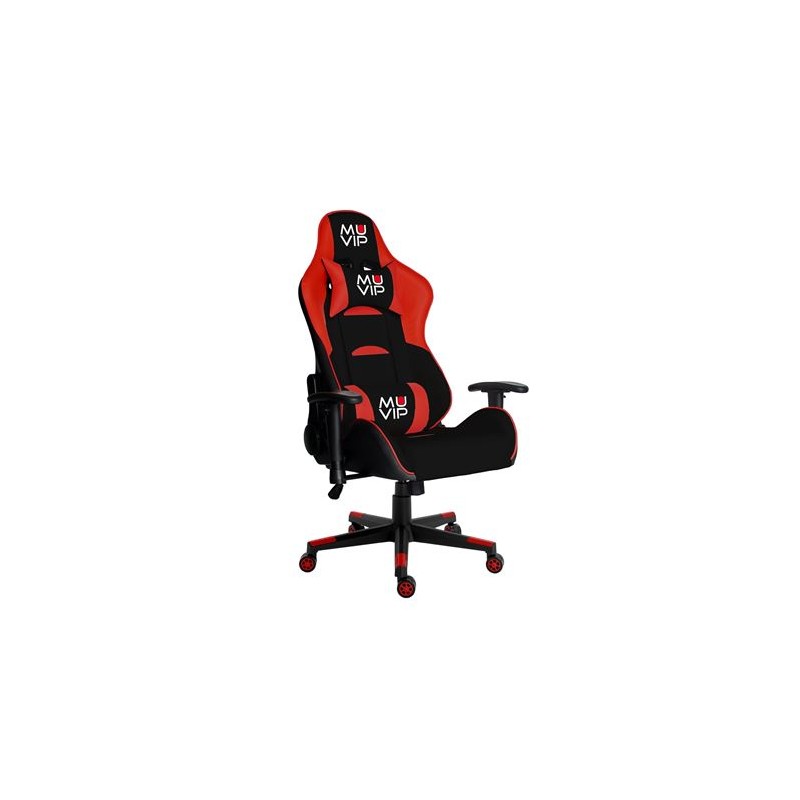 SILLA GAMING PRO400 NEGRO/ROJO MUVIP