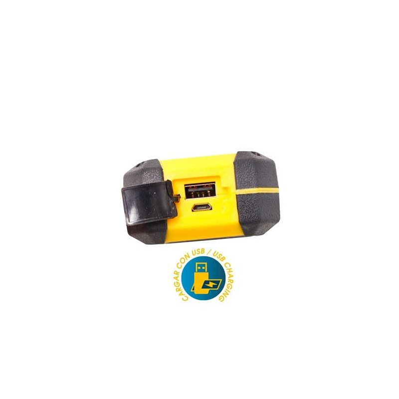 LINTERNA LED CON GANCHO E IMAN COB 8W...