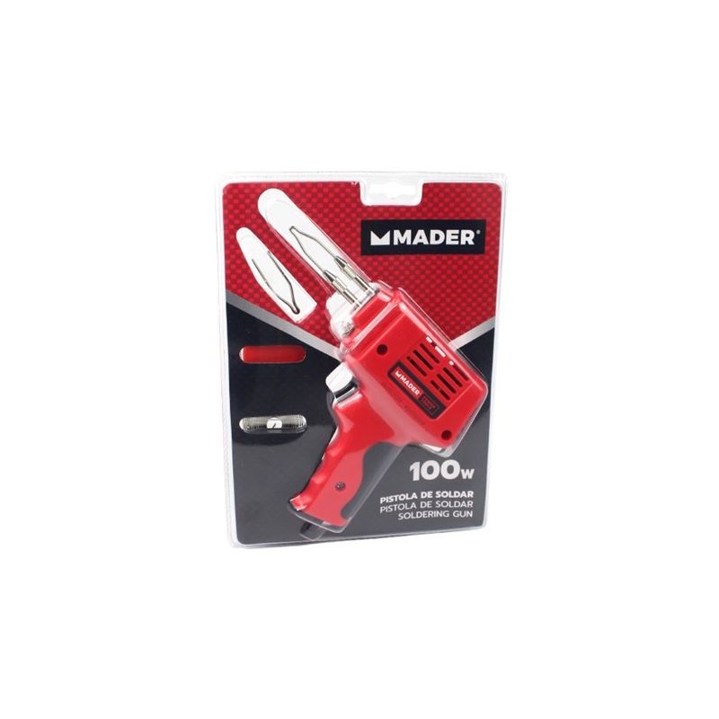 PISTOLA DE SOLDADOR 100W MADER