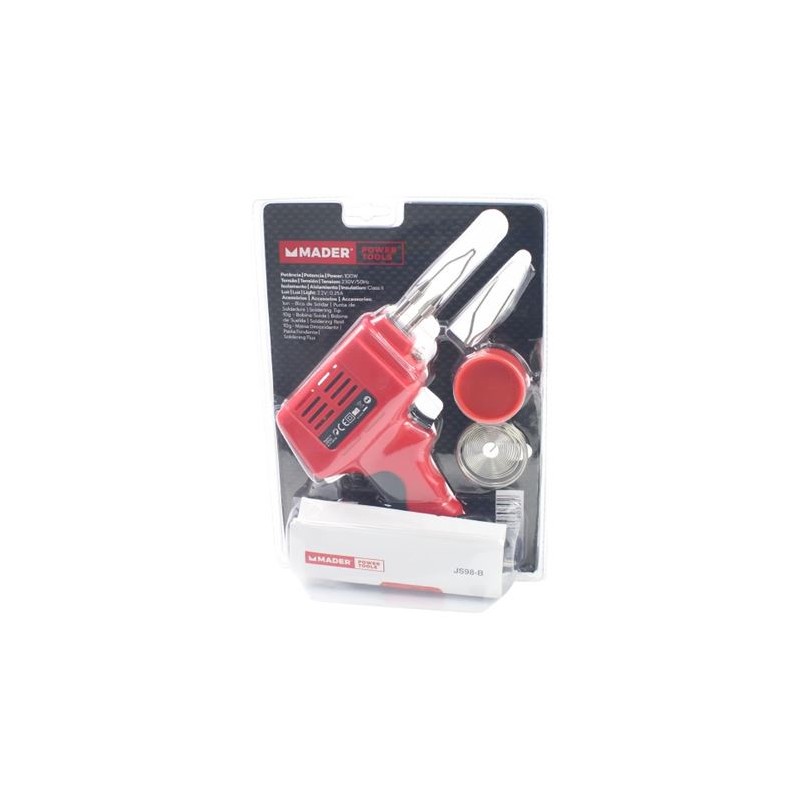 PISTOLA DE SOLDADOR 100W MADER