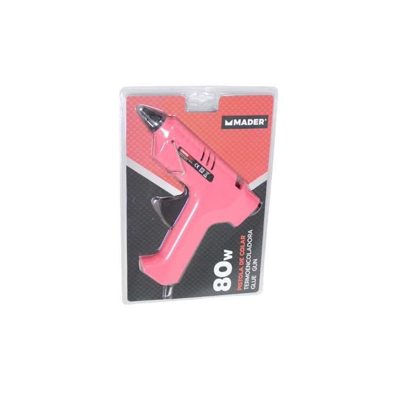 PISTOLA DE SILICONA ELECTRICA 80W MADER