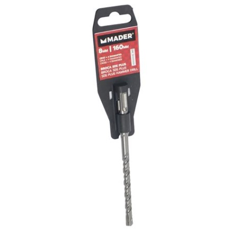 BROCA SDS PLUS, CRUZ PARA HORMIGON 8X160mm. MADER