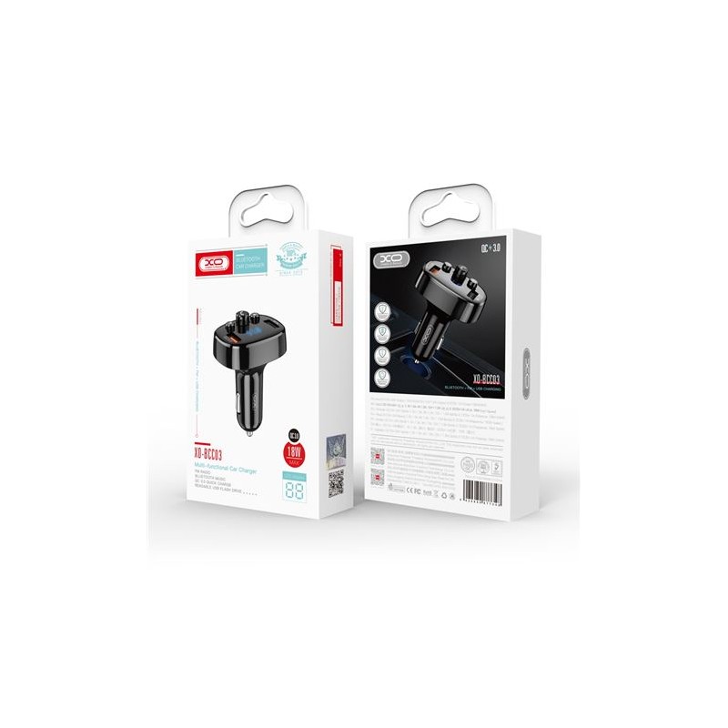 TRANSMISOR FM BCC03 BLUETOOTH QUICK...