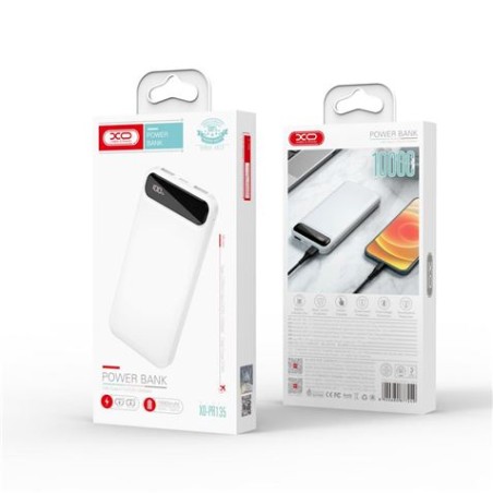 POWERBANK PR135 10000MAH | LCD | 2A | NEGRA XO