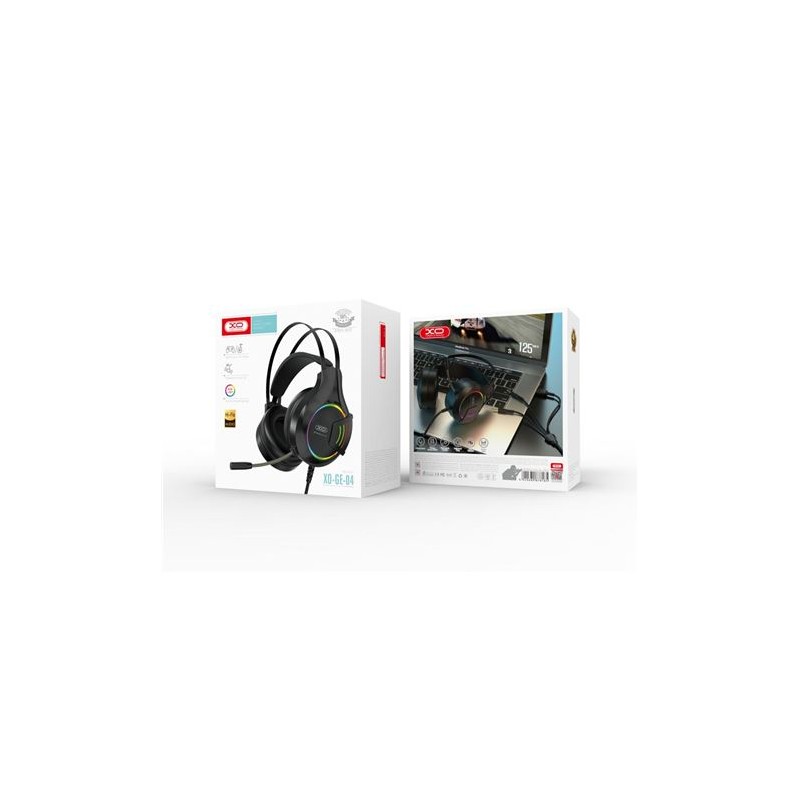 AURICULAR GAMING GE04 ILUMINACIÓN LED XO