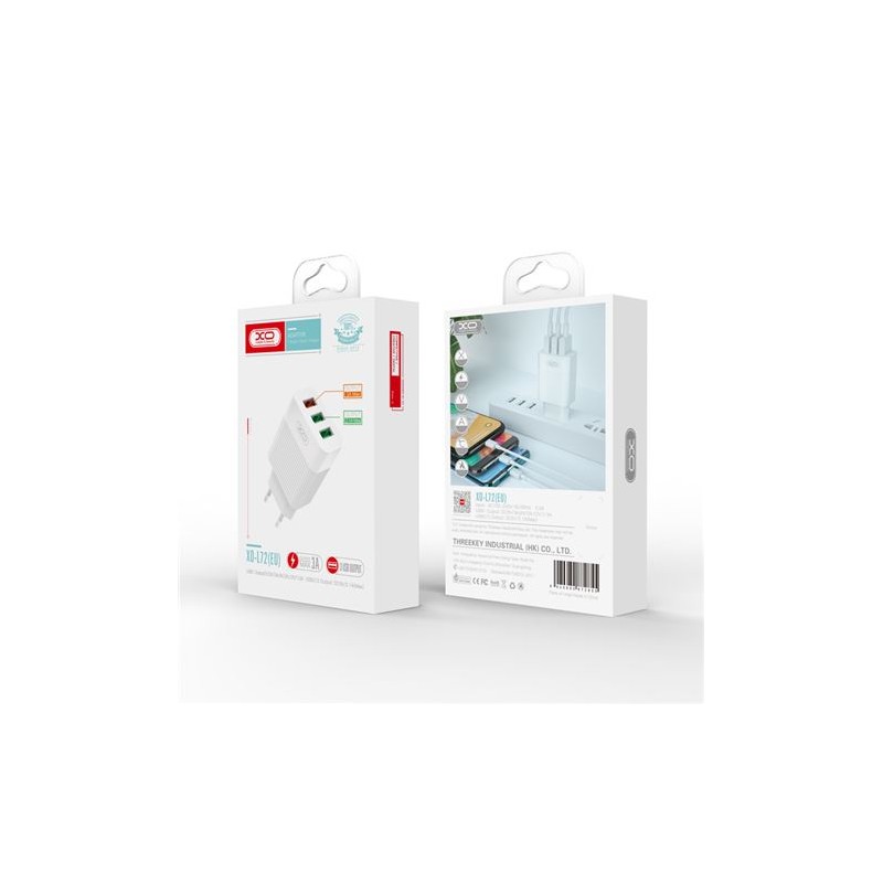 PACK CARGADOR DE CORRIENTE L72 18W...