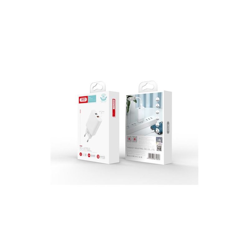PACK CARGADOR DE CORRIENTE L67 18W...