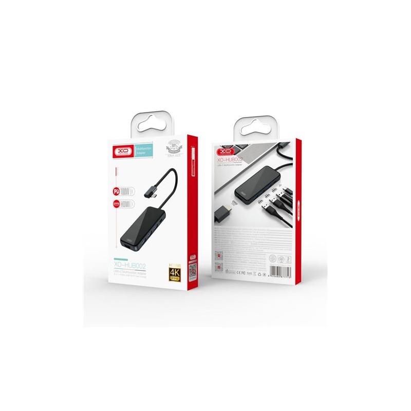 ADAPTADOR TIPO C - HDMI, 3 X USB 3.0...