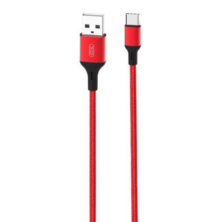 CABLE NB143 CORDON USB - TIPO C | 2.4A | 1 MTR | ROJO XO