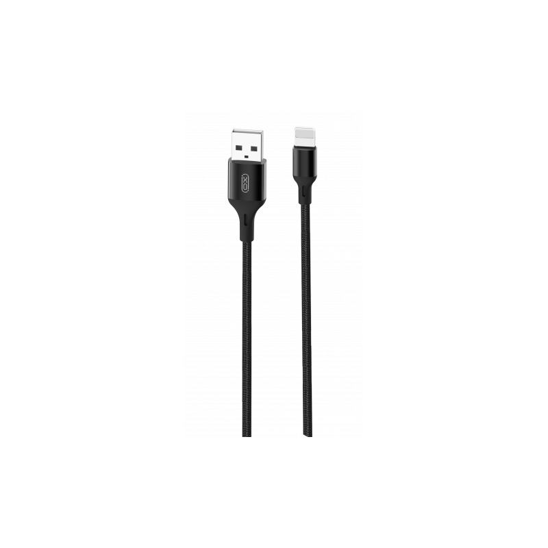 CABLE NB143 CORDON USB - LIGHTNING | 2.4A | 1 MTR | NEGRO XO
