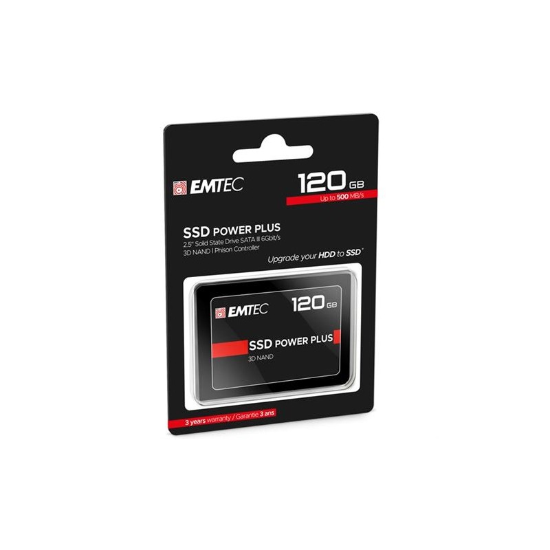 DISCO DURO SSD 120GB POWER PLUS EMTEC