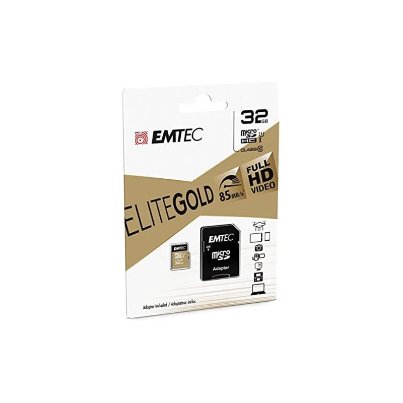 MEMORIA MICRO SD 32GB ELITE GOLD...