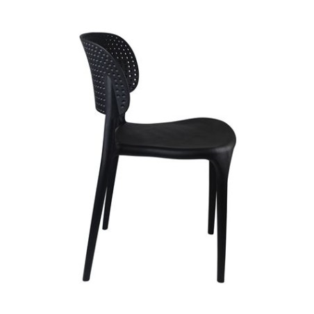 SILLA MARILYN APILABLE 49.5X47X75CM NEGRA