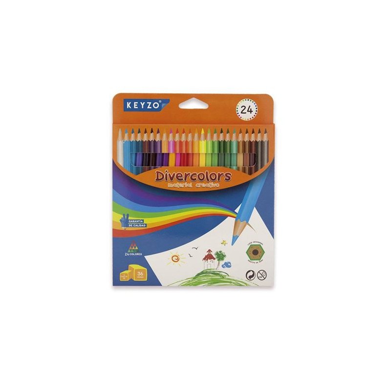 ESTUCHE 24 LÁPICES DE COLORES...