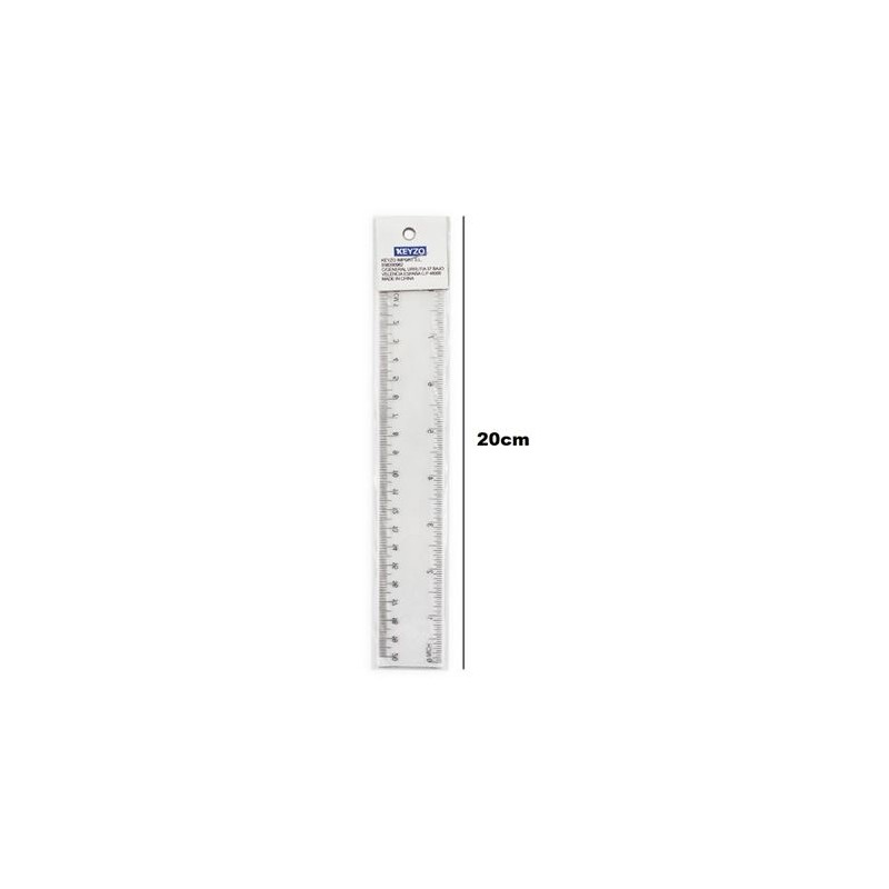 REGLA DE 20CM KEYZO