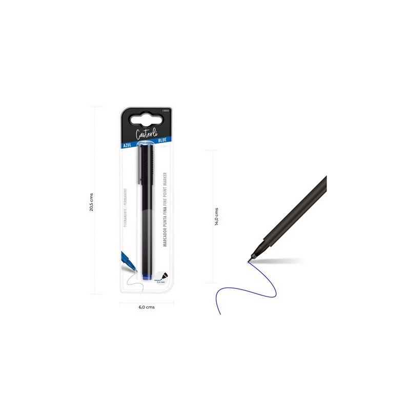 MARCADOR PERMANENTE PUNTA FINA 0.4MM...