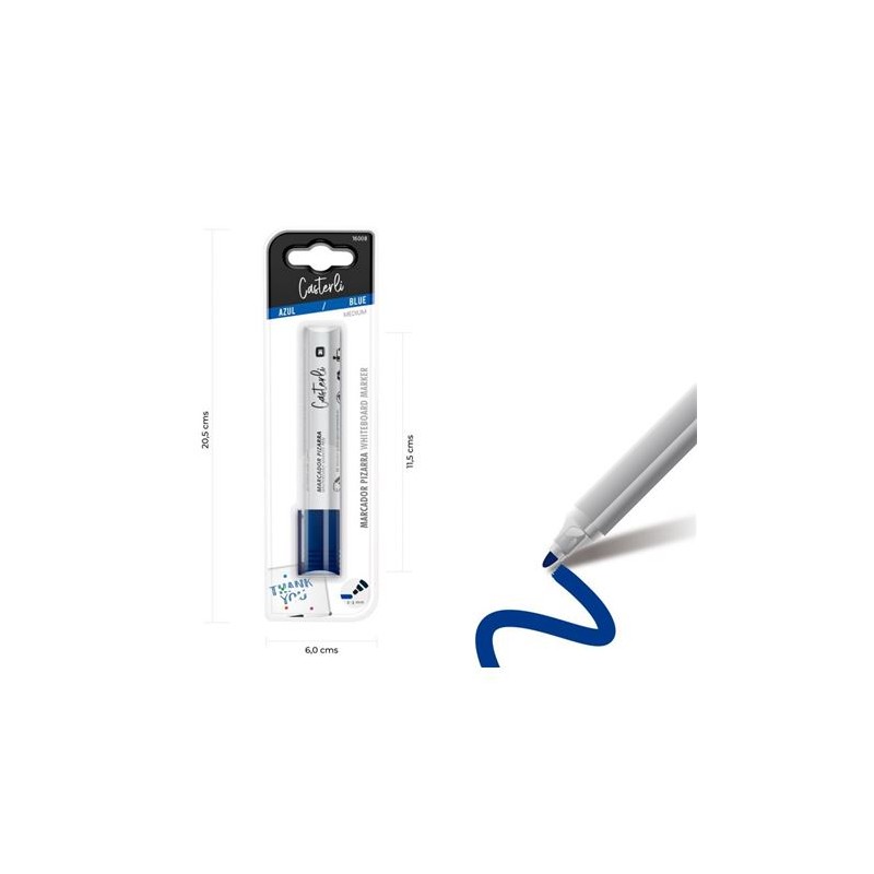 MARCADOR DE PIZARRA AZUL CASTERLI