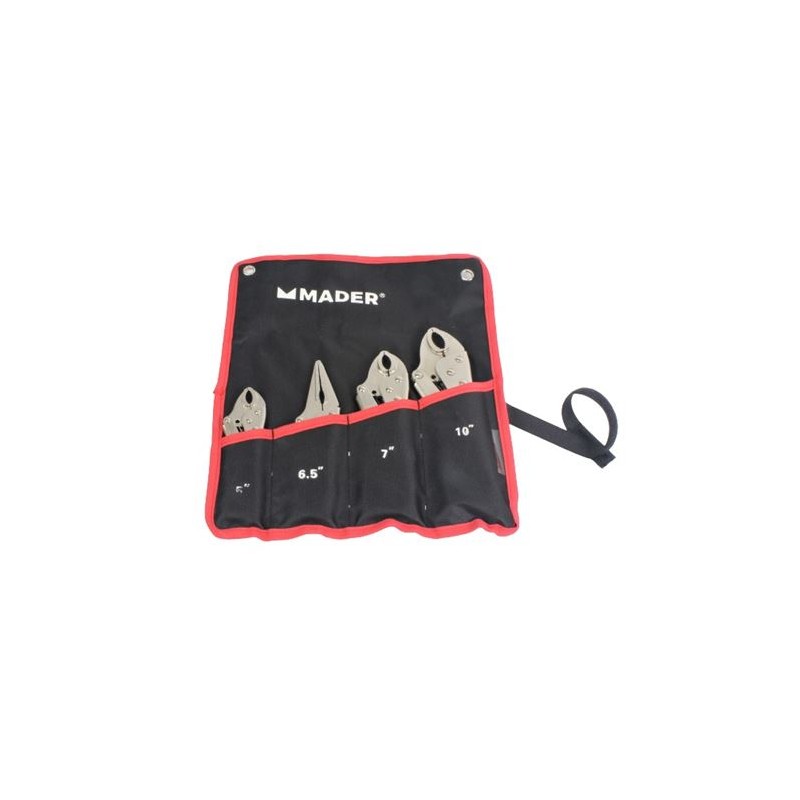 KIT 4 ALICATES DE PRESION MADER