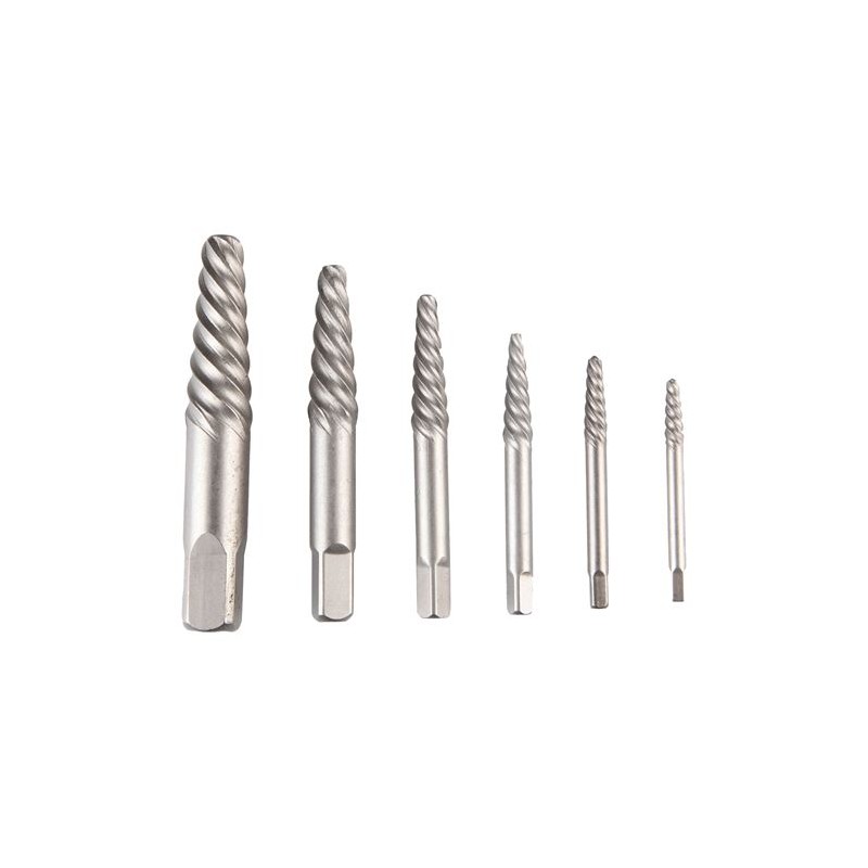 JUEGO EXTRACTOR DE TORNILLOS 6 PCS MADER