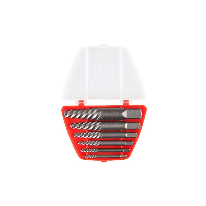 JUEGO EXTRACTOR DE TORNILLOS 6 PCS MADER