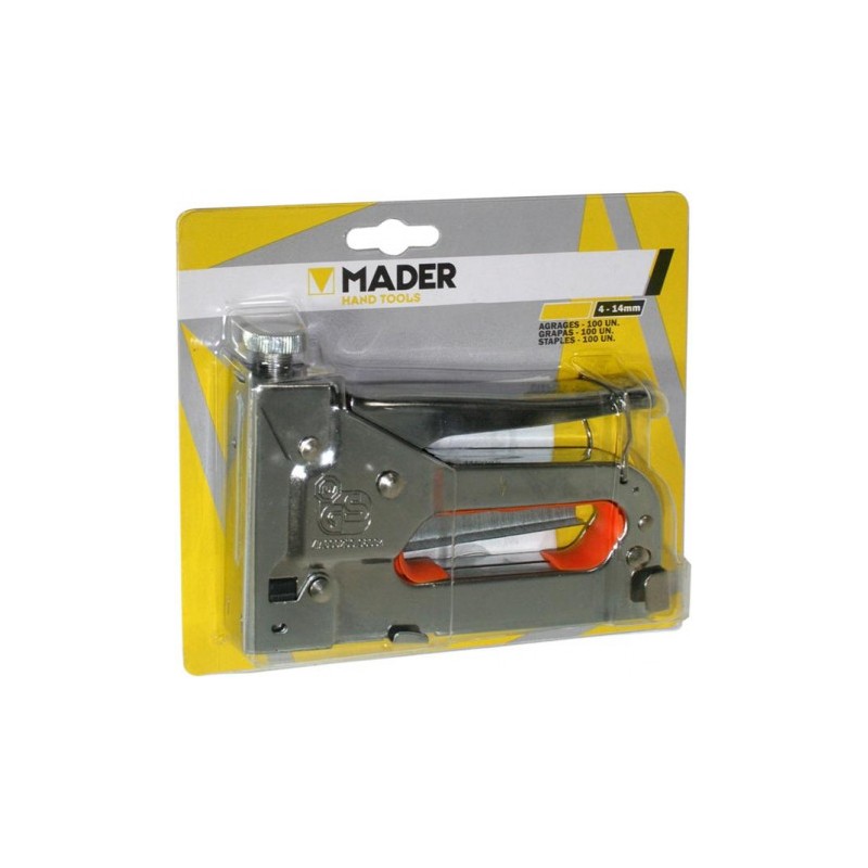 GRAPADORA 4-14MM, 100 GRAPAS MADER