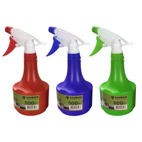 PULVERIZADOR MANUAL COLORES 500 ML SAURIUM