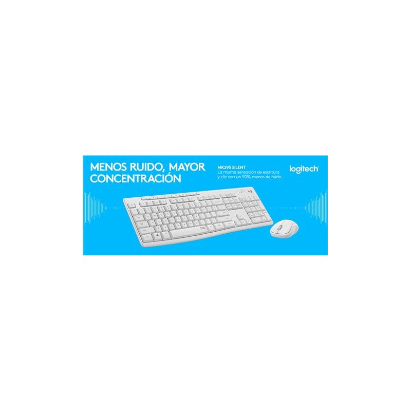 KIT TECLADO Y RATON WIRELESS SILENT...
