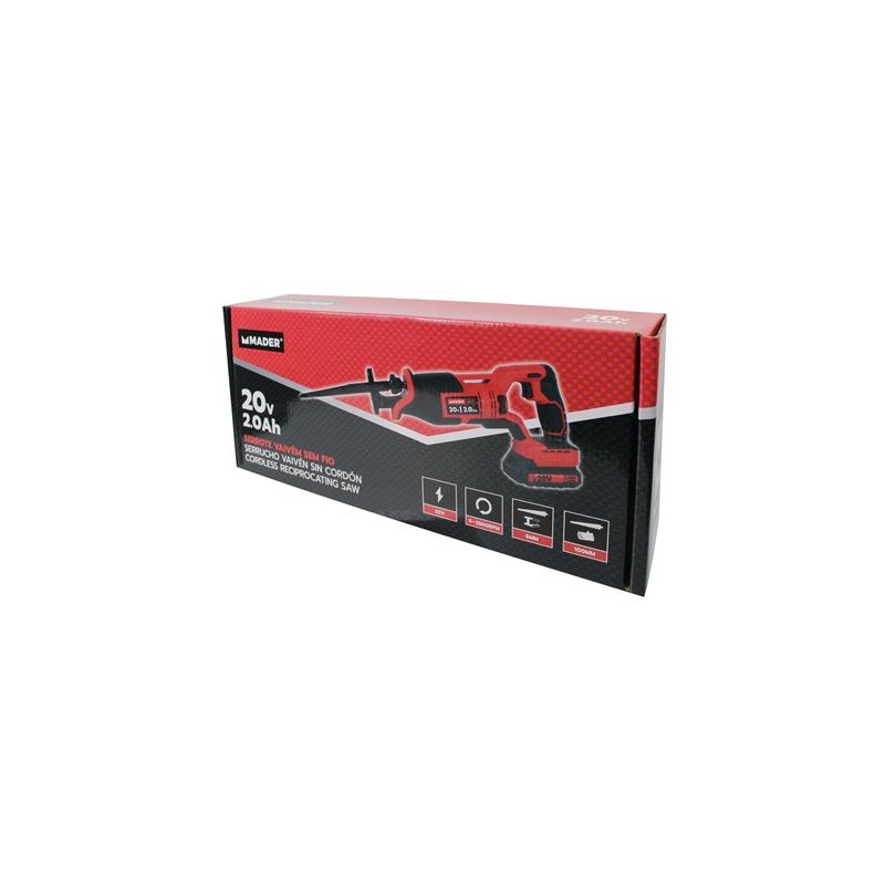 SIERRA DE SABLE BRUSHLESS 20V 2AH MADER