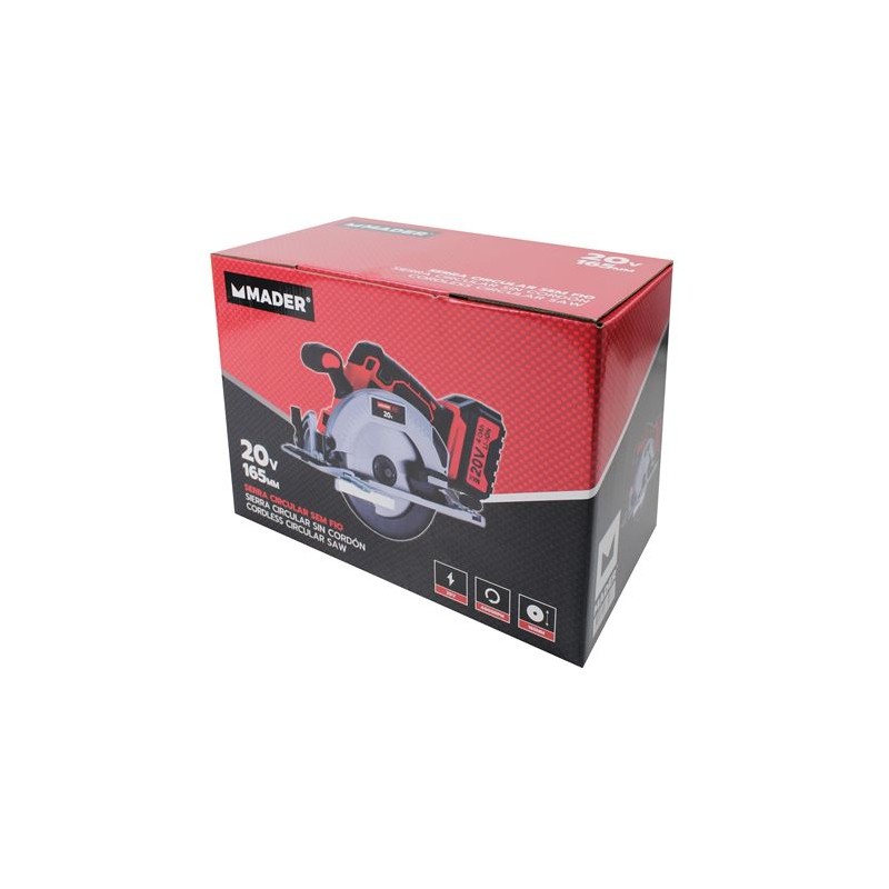 SIERRA CIRCULAR BRUSHLESS 20V 4AH MADER