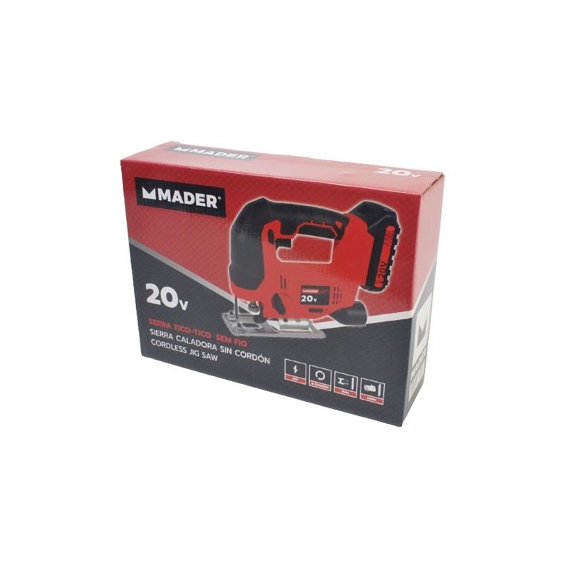CALADORA 20V 2AH BATERIA MADER
