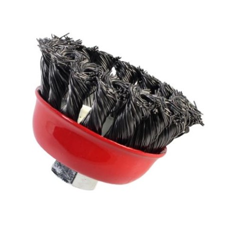 CEPILLO COPA ALAMBRE TRENZADO 65MM SINDEX