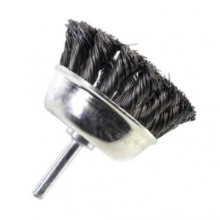 CEPILLO CIRCULAR COPA ALAMBRE TRENZADO 75MM SINDEX
